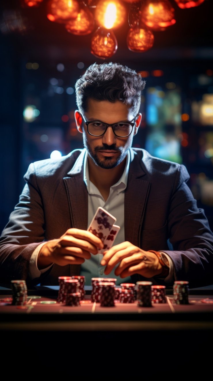 Dealer profesional di studio hujantoto